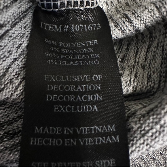 Gerry Marled Gray Cowl Neck Long Sleeve Pullover Knit Top Women’s XXL - Picture 9 of 10